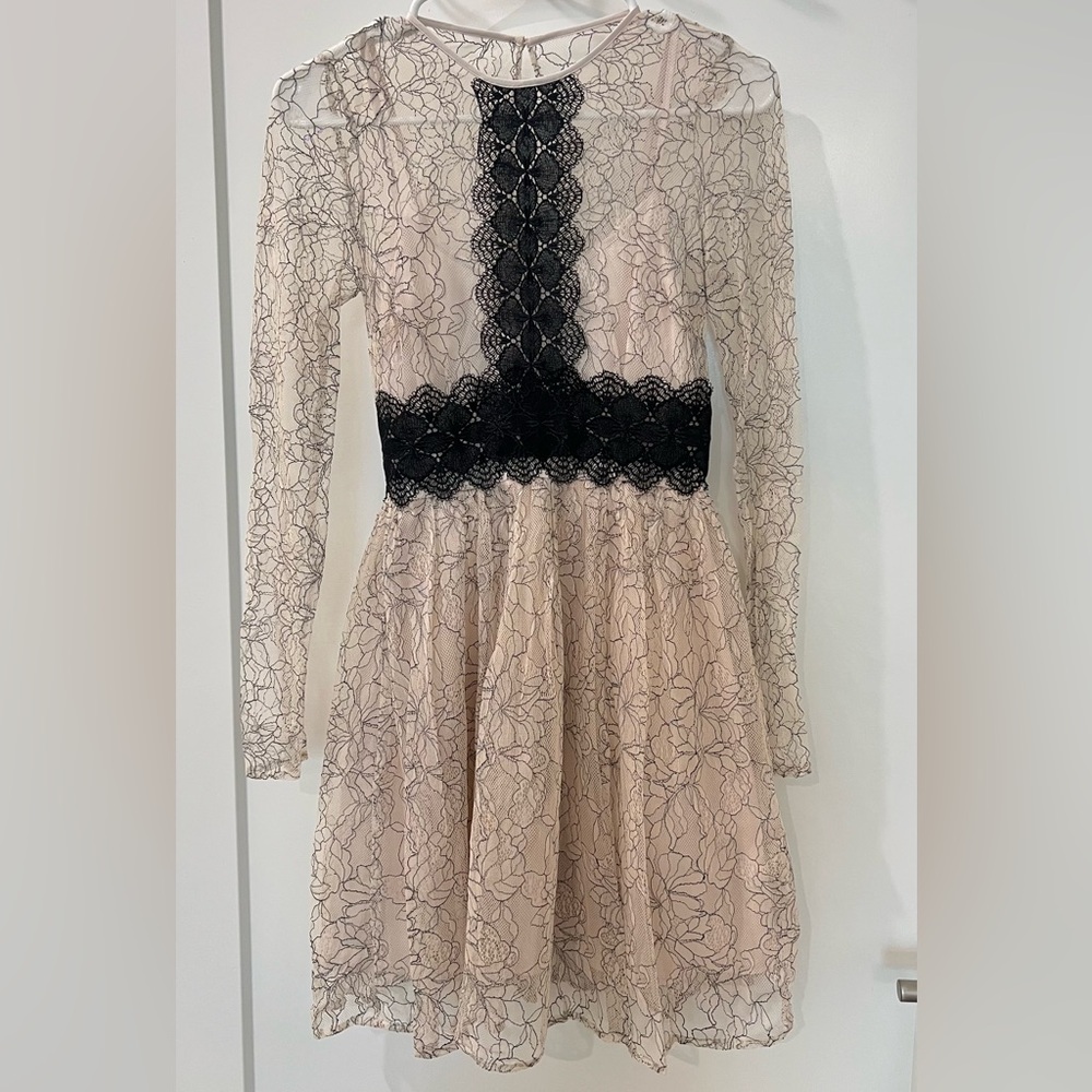 ASOS NWT Lace and Satin Dress